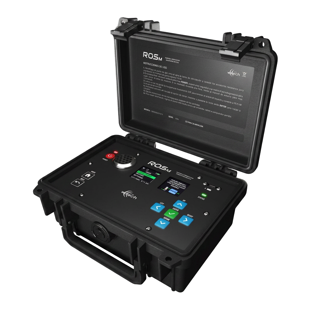 Equipo ROS-M — Sistema Portátil de Monitoreo de Odorización